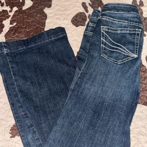 Ariat Women's Boot Cut Jeans in Dark Blue